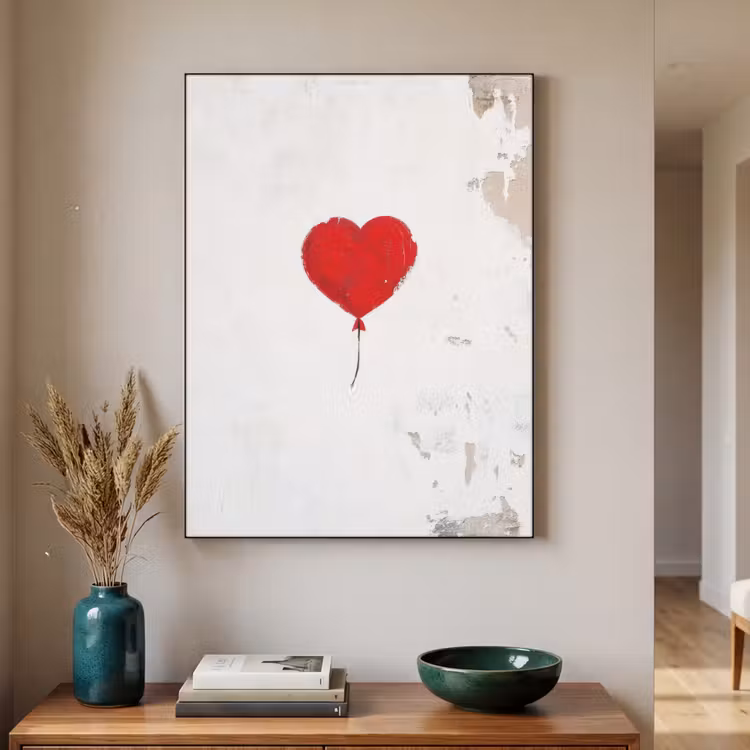 Art Frame - Ballon - Rood - Hart — 4