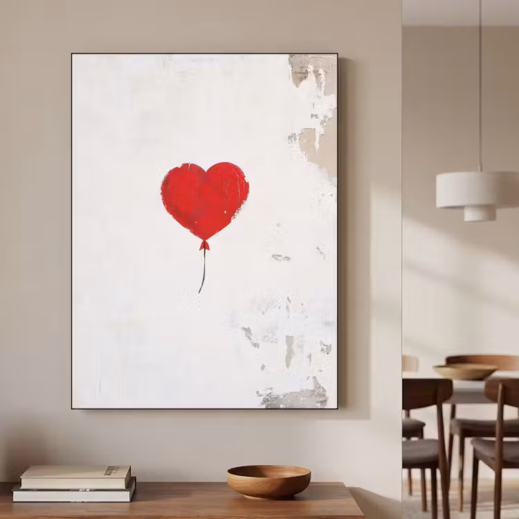Art Frame - Ballon - Rood - Hart — 7