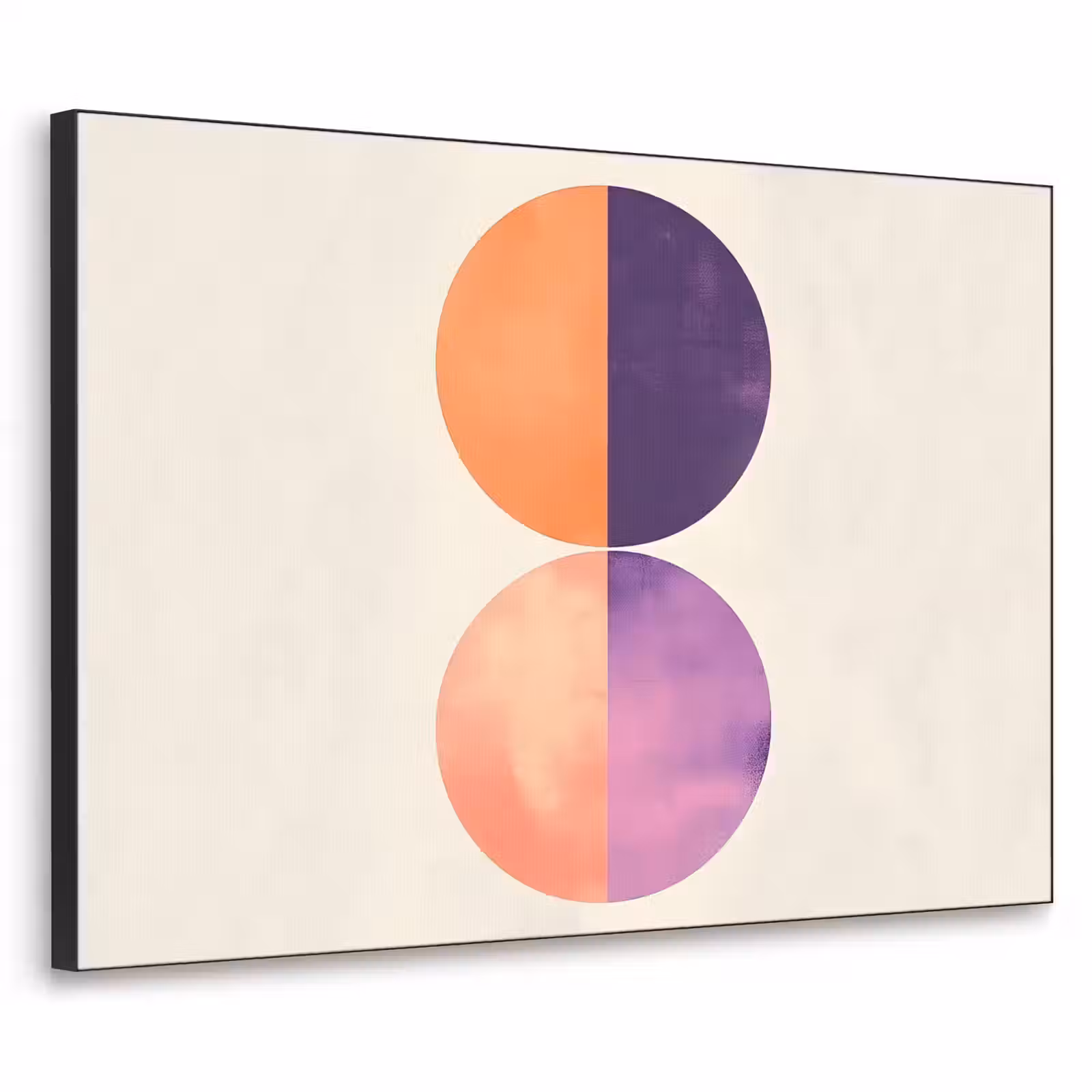 Art Frame - Abstract - Cirkels - Paars — 1