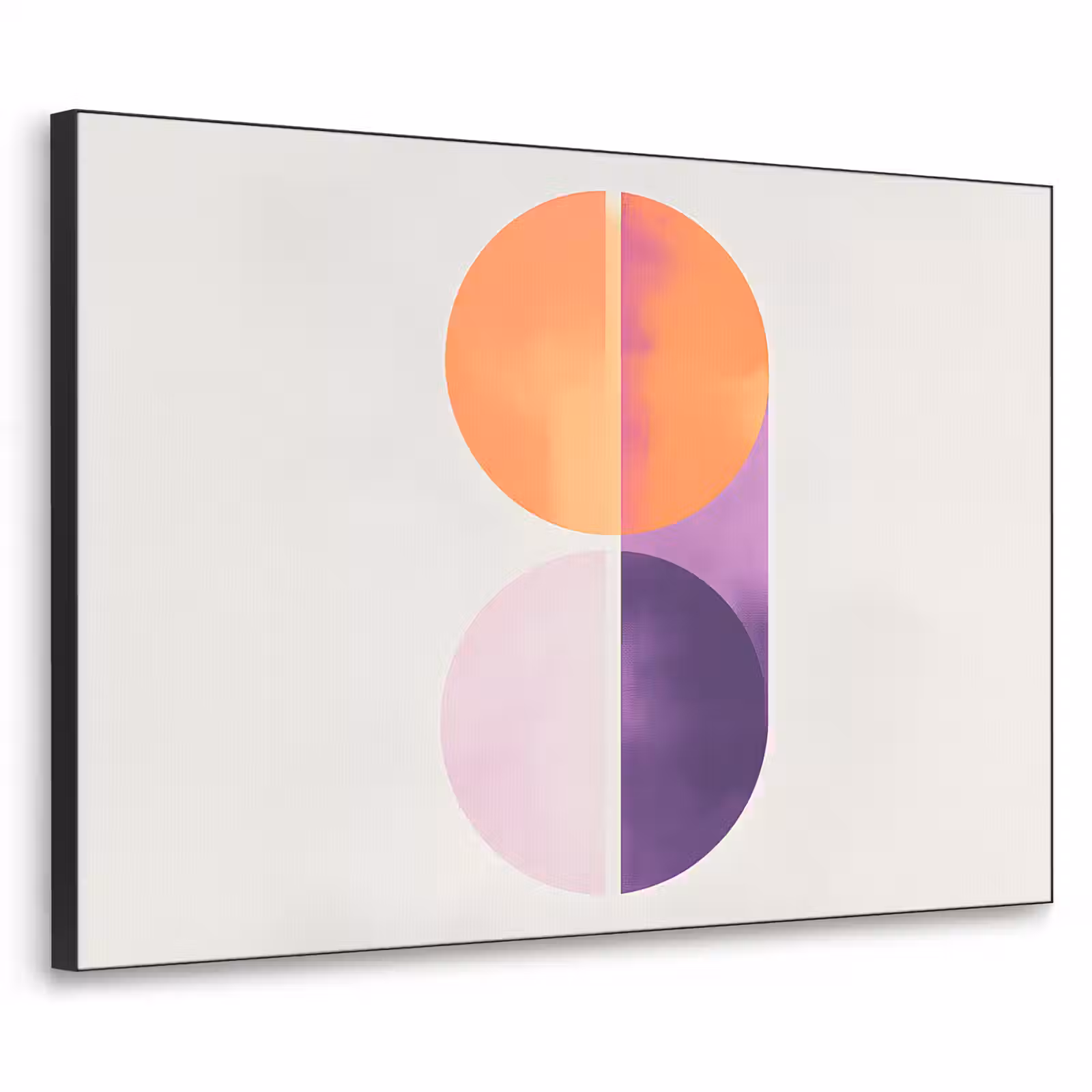 Art Frame - Cirkels - Abstract - Paars — 1