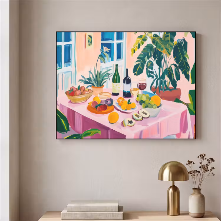Art Frame - Tafel - Wijn - Fruit — 5