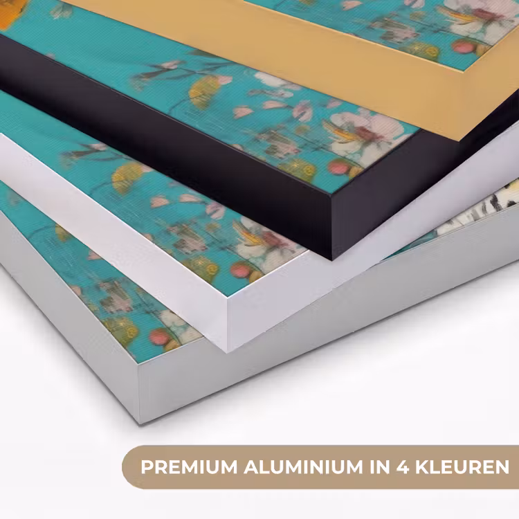 Art Frame - Luipaard - Bloemen - Kroon — 2