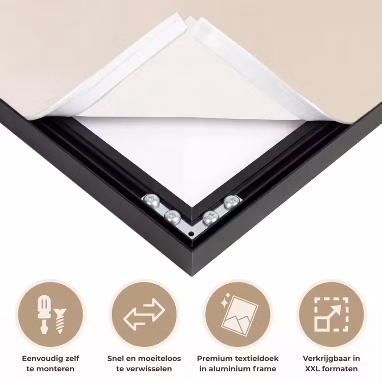 Art Frame - Tak - Bladeren - Minimalistisch - Beige — 4