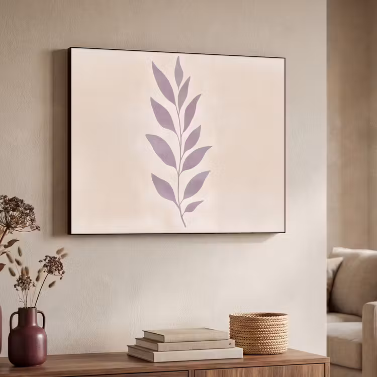 Art Frame - Tak - Bladeren - Minimalistisch - Beige — 7