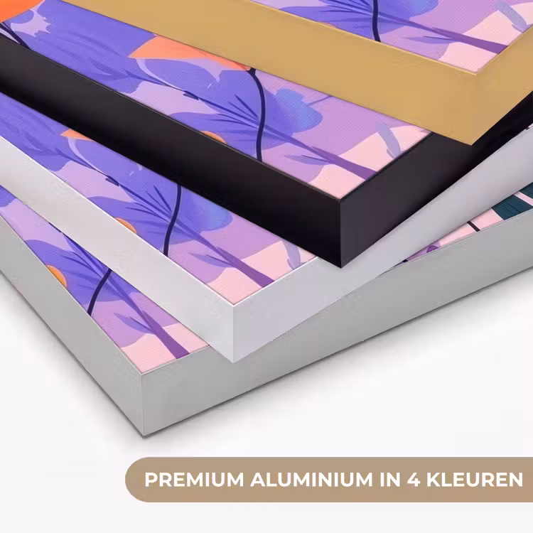 Art Frame - Bloemen - Kleurrijk - Bladeren — 2
