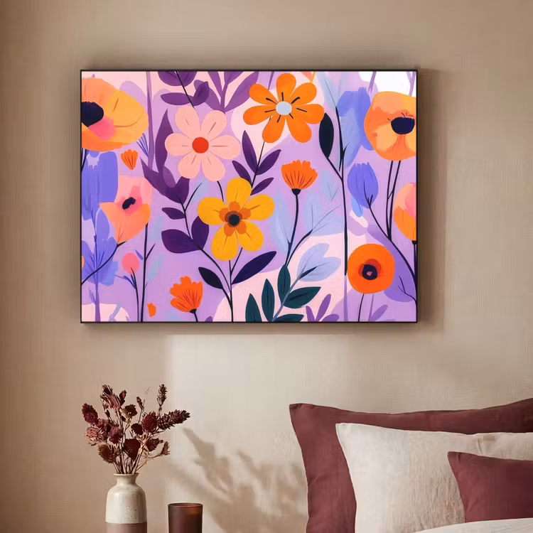 Art Frame - Bloemen - Kleurrijk - Bladeren — 3