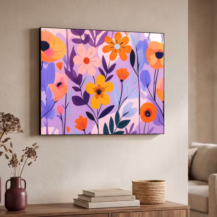 Art Frame - Bloemen - Kleurrijk - Bladeren — 7