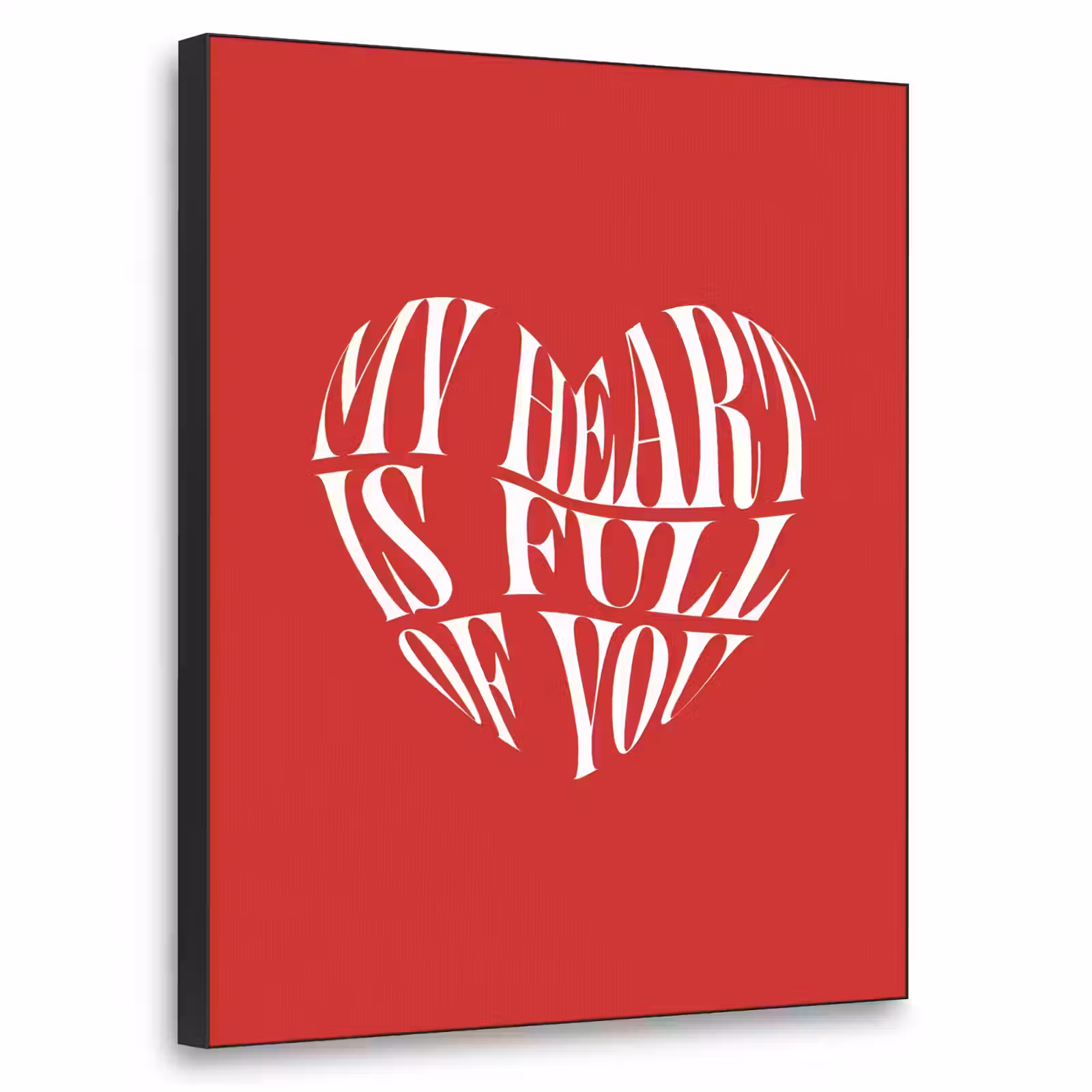 Art Frame - Rood - Hart- Tekst - Valentijn — 1