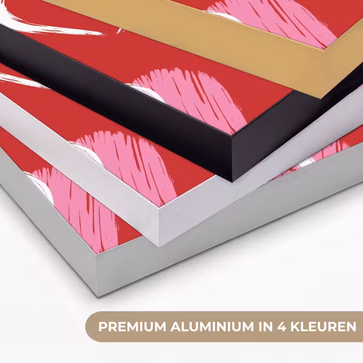 Art Frame - Patroon - Hartjes - Roze - Valentijn — 2