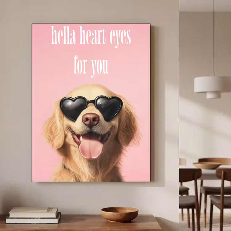 Art Frame - Zonnebril - Hartjes - Hond - Valentijn — 6