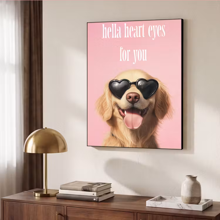 Art Frame - Zonnebril - Hartjes - Hond - Valentijn — 9