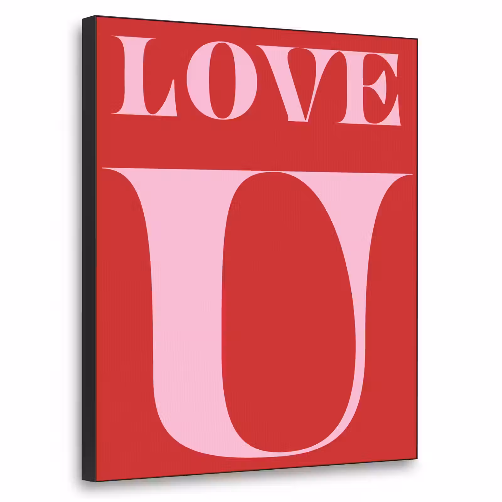 Art Frame - Rood - Love - Valentijn - Roze — 1