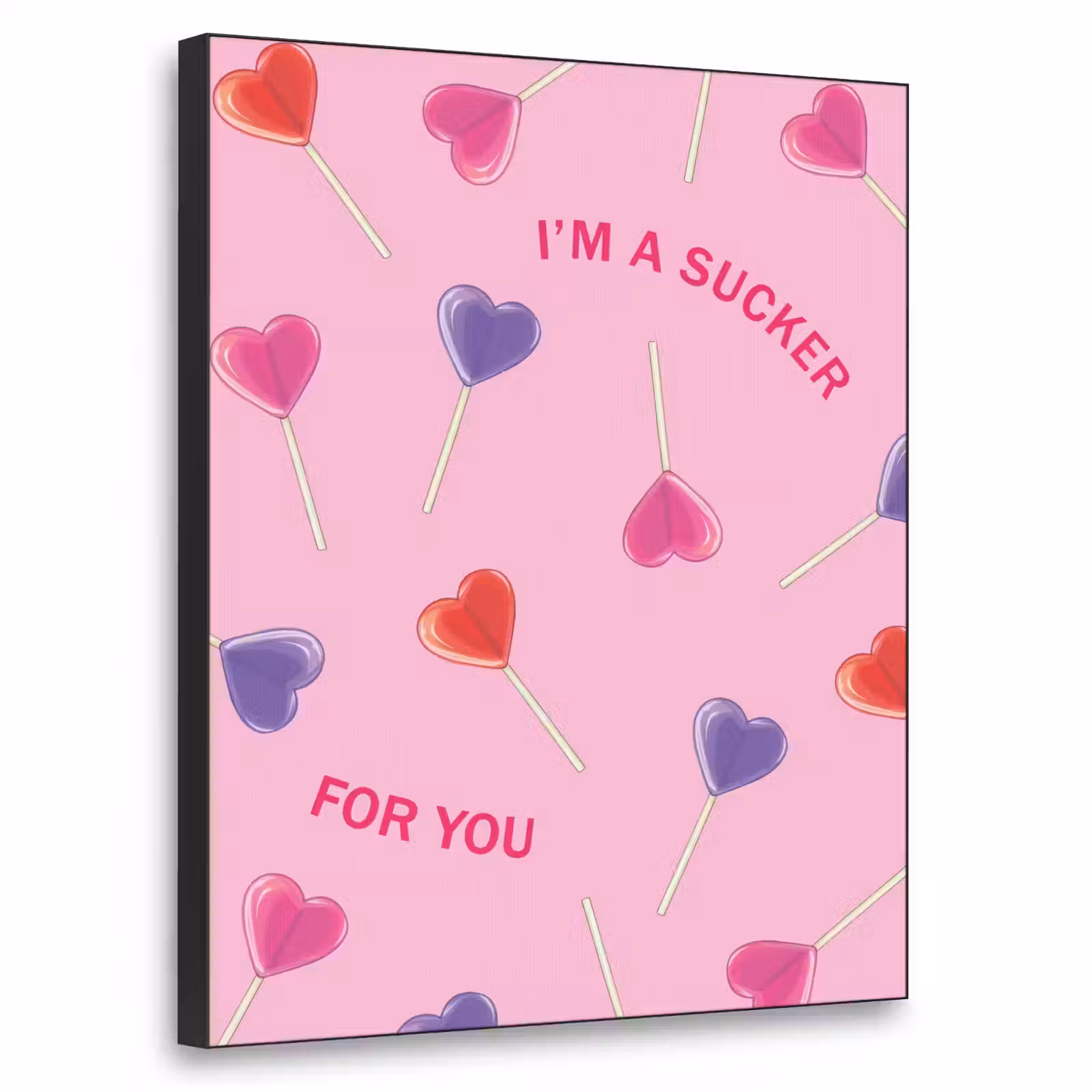 Art Frame - Lolly - Valentijn - Illustratie - Snoep — 1