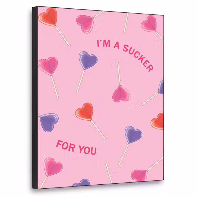 Art Frame - Lolly - Valentijn - Illustratie - Snoep — 1