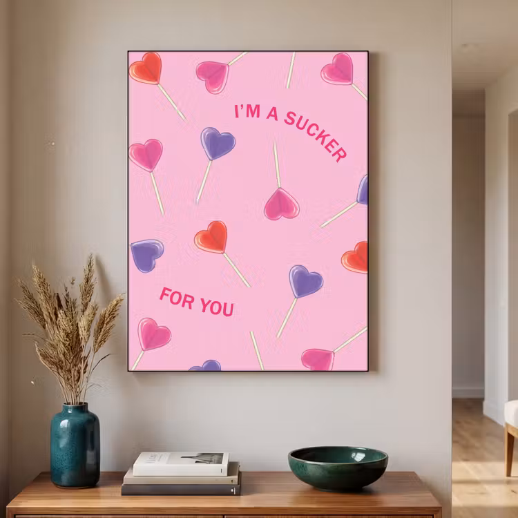 Art Frame - Lolly - Valentijn - Illustratie - Snoep — 3