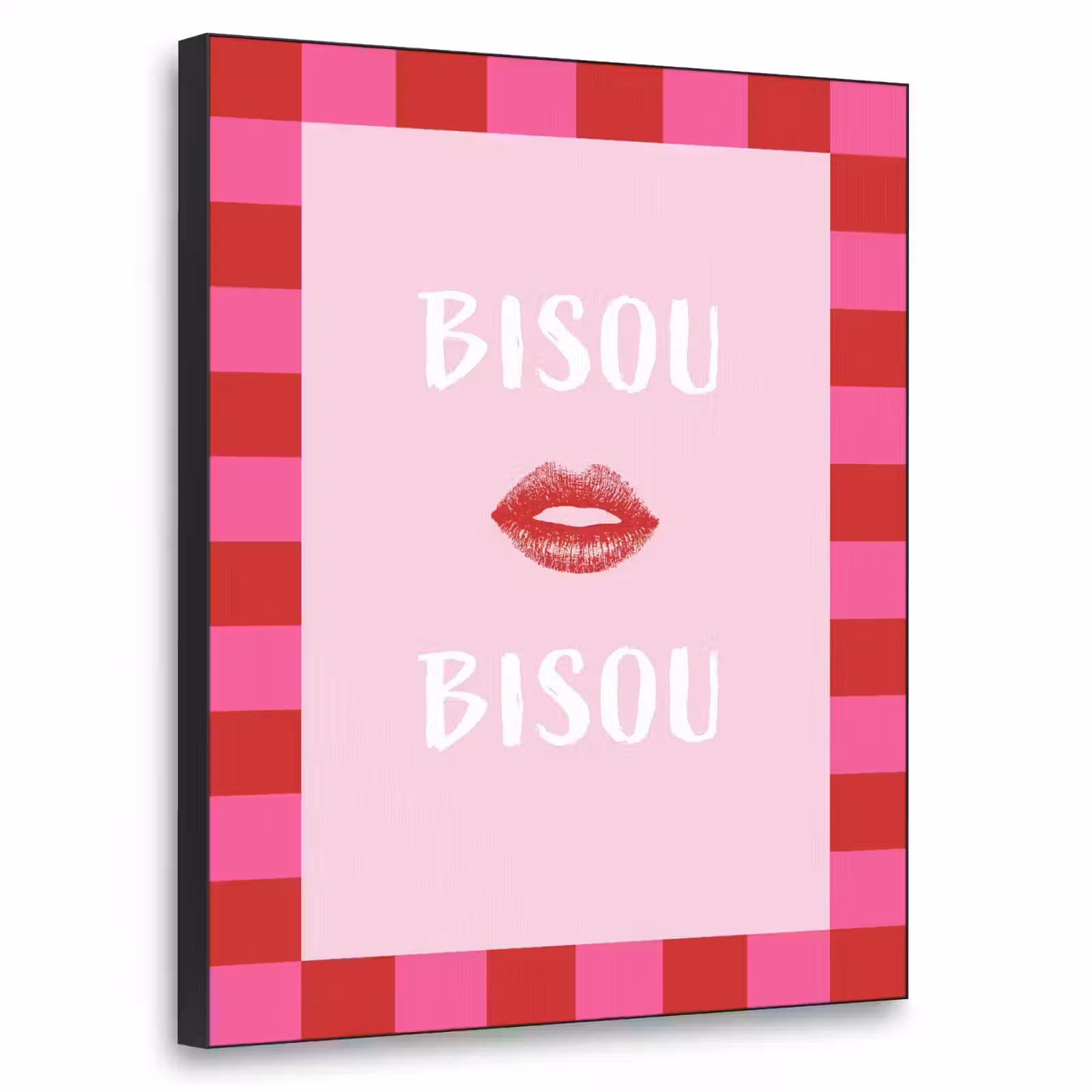Art Frame - Kiss - Roze - Frans - Valentijn — 1