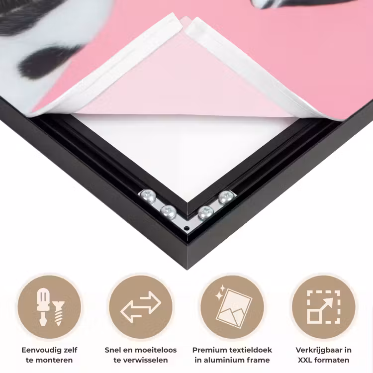 Art Frame - Hartjes - Hond - Valentijn - Roze — 5