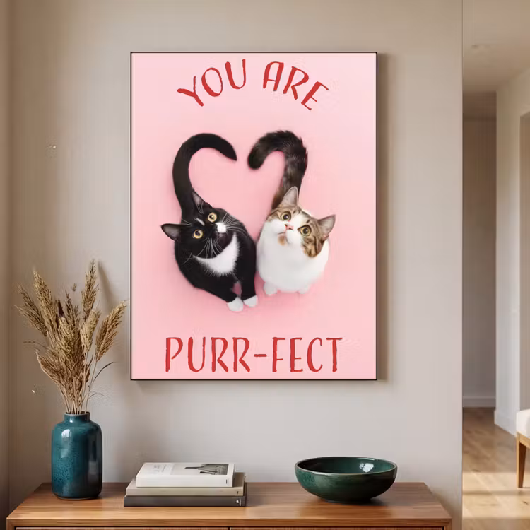 Art Frame - Kat - Hart - Tekst - Valentijn — 4