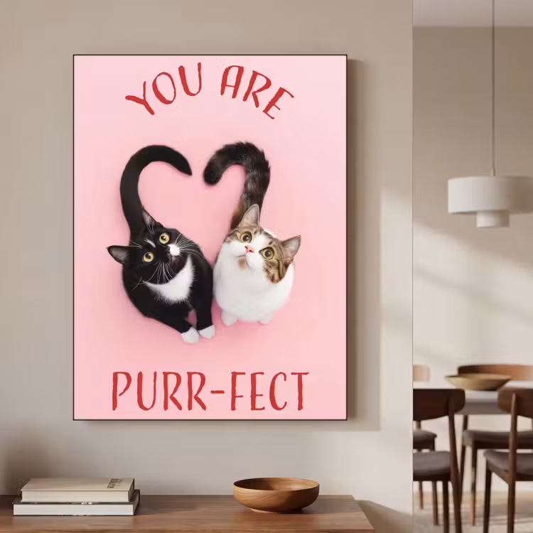 Art Frame - Kat - Hart - Tekst - Valentijn — 7