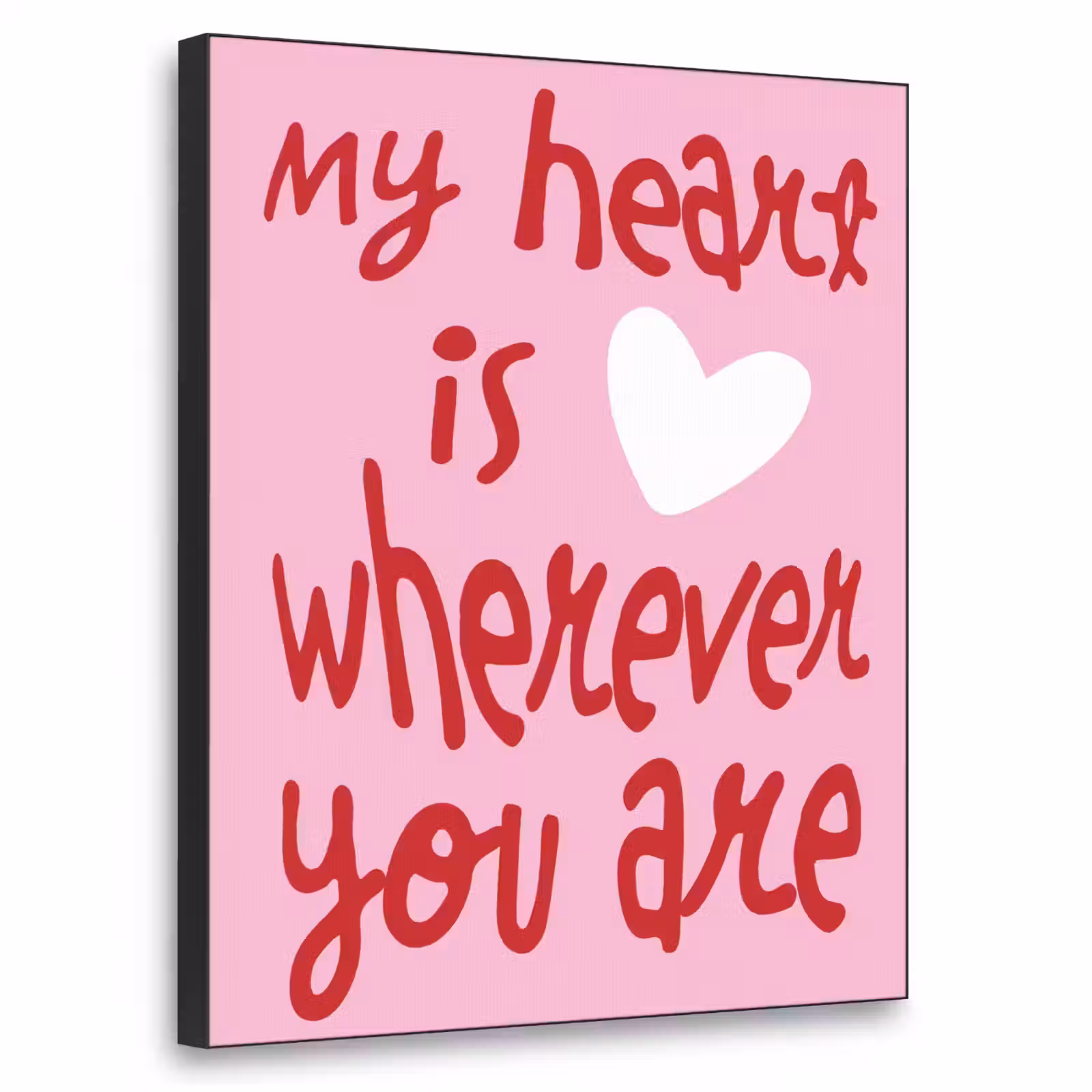 Art Frame - Valentijn - Hart - Liefde - Roze — 1