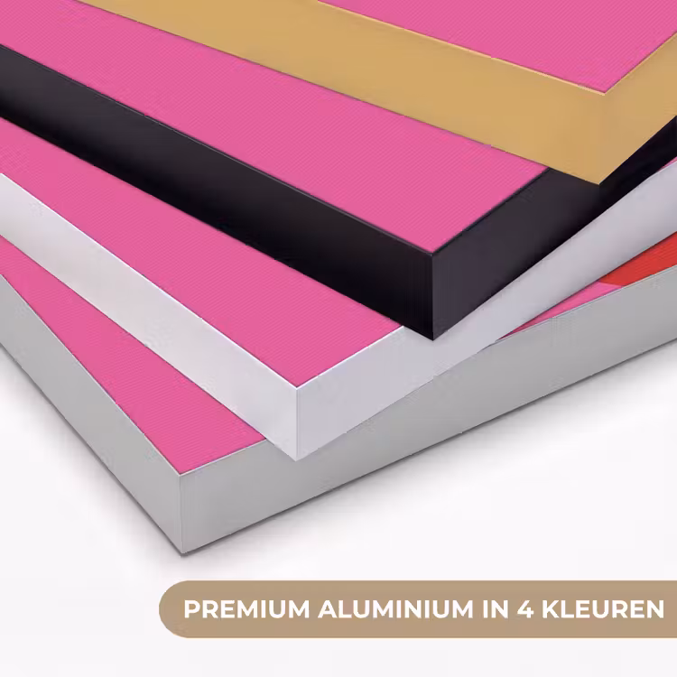 Art Frame - Minimalistisch - Rood - Roze - Hartjes — 2