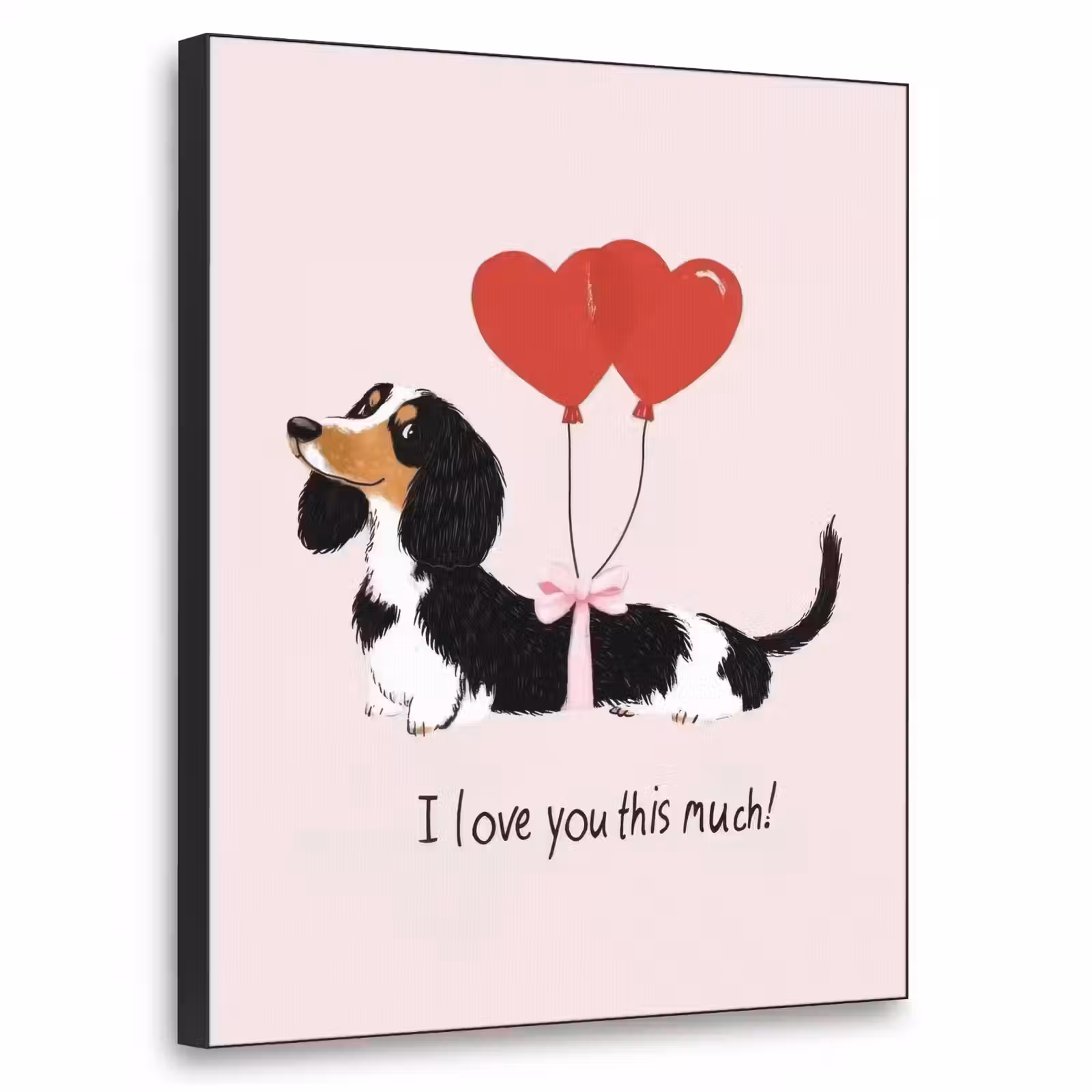 Art Frame - Hond - Teckel - Valentijn - Love — 1
