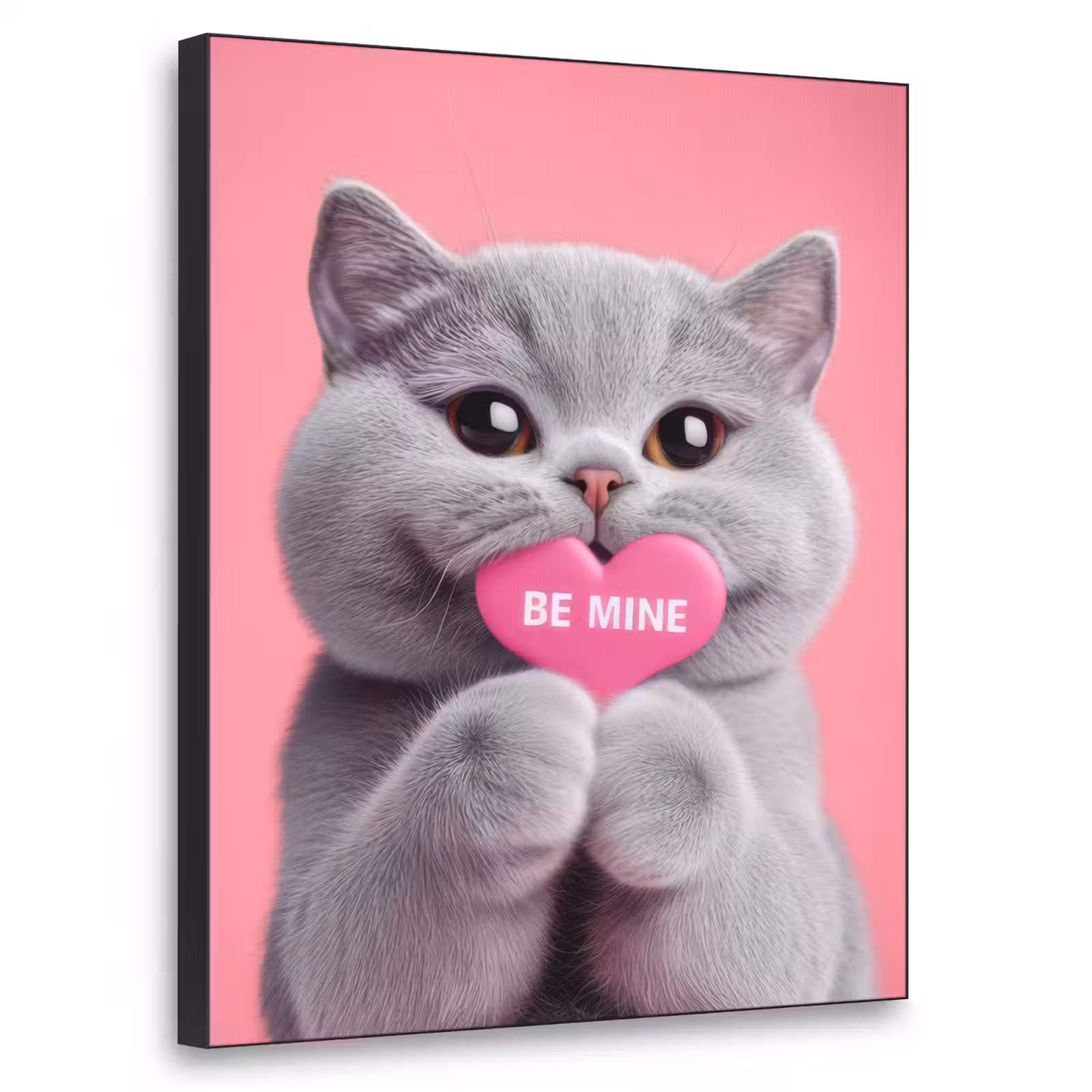 Art Frame - Kat - Valentijn - Roze - Liefde — 1