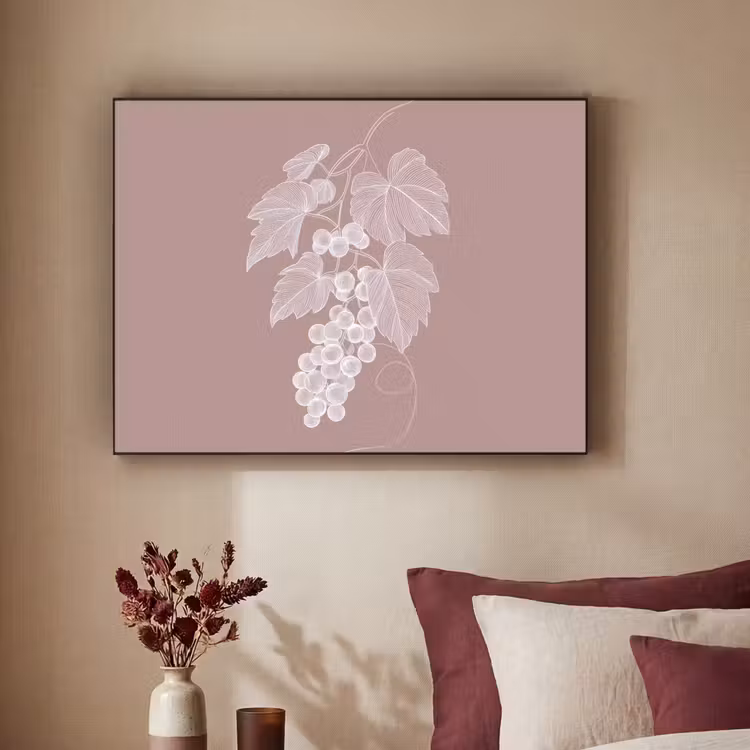 Art Frame - Tros - Druiven - Illustratie - Bladeren — 3