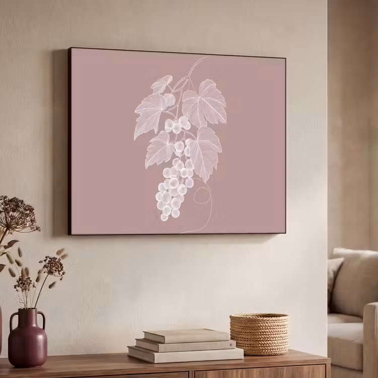 Art Frame - Tros - Druiven - Illustratie - Bladeren — 7