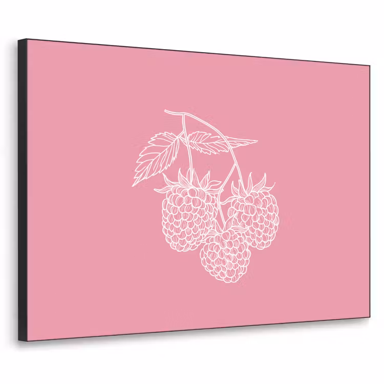 Art Frame - Frambozen - Steel - Getekend - Roze — 1
