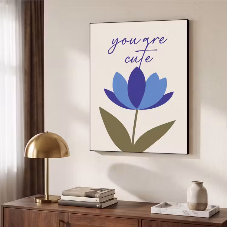 Art Frame - Korenbloem - Valentijn - Bloem - Blauw — 10
