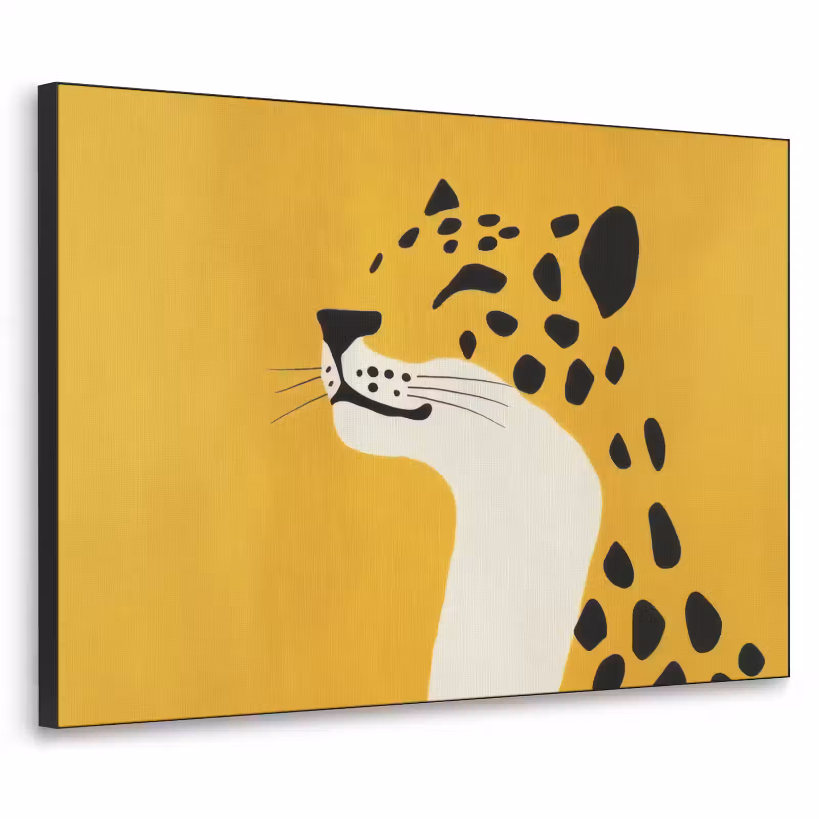 Art Frame - Cheetah - Illustratie - Geel — 1