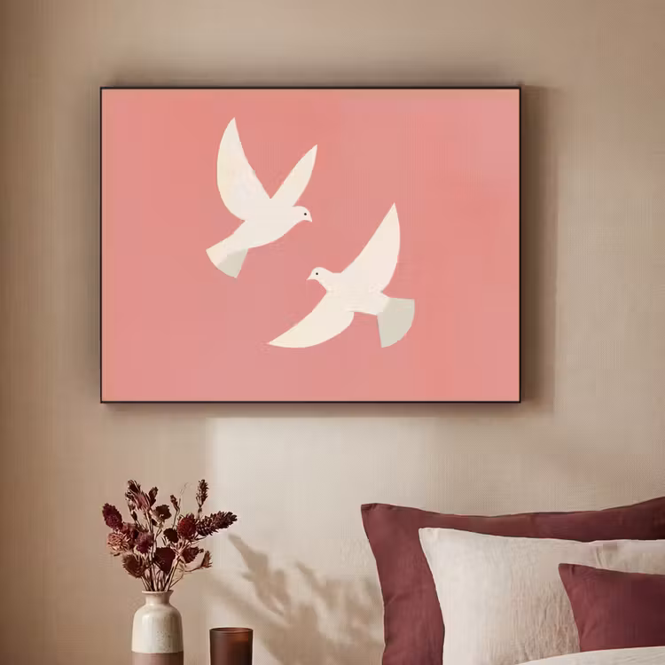 Art Frame - Duiven - Wit - Sierlijk — 3