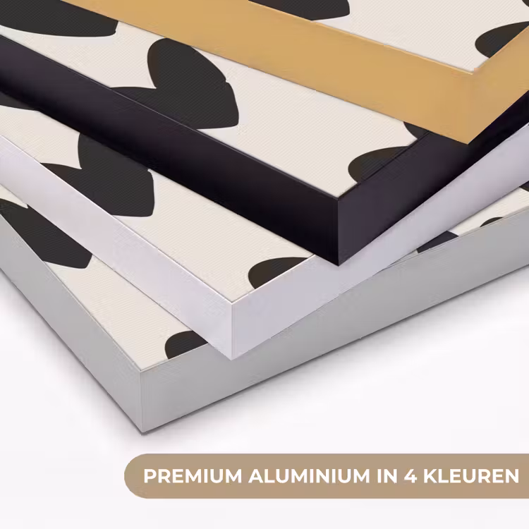 Art Frame - Hartjes - Zwart - Beige — 2
