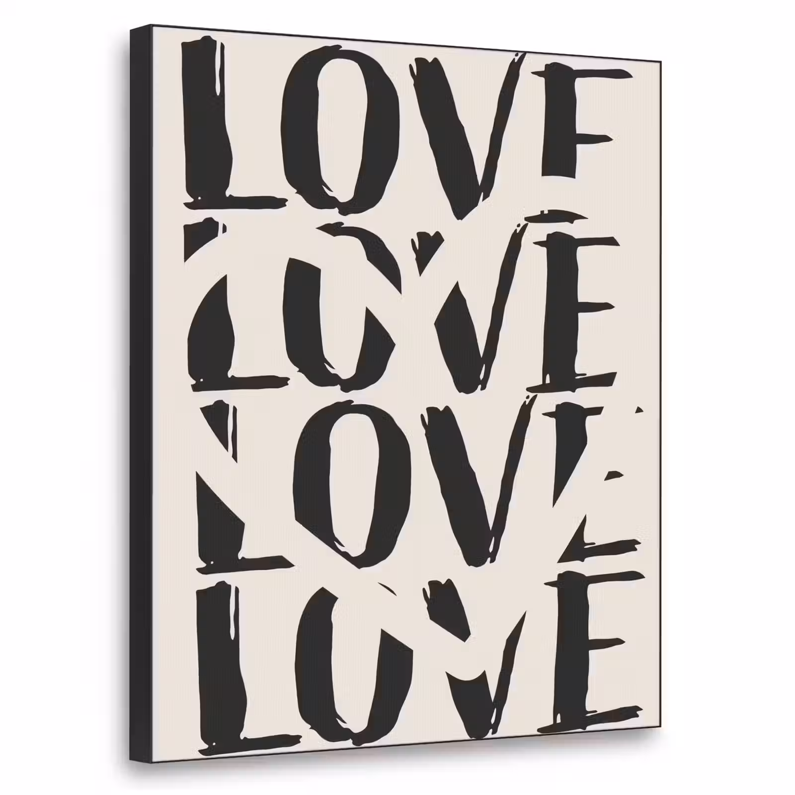 Art Frame - Love - Hart - Beige — 1