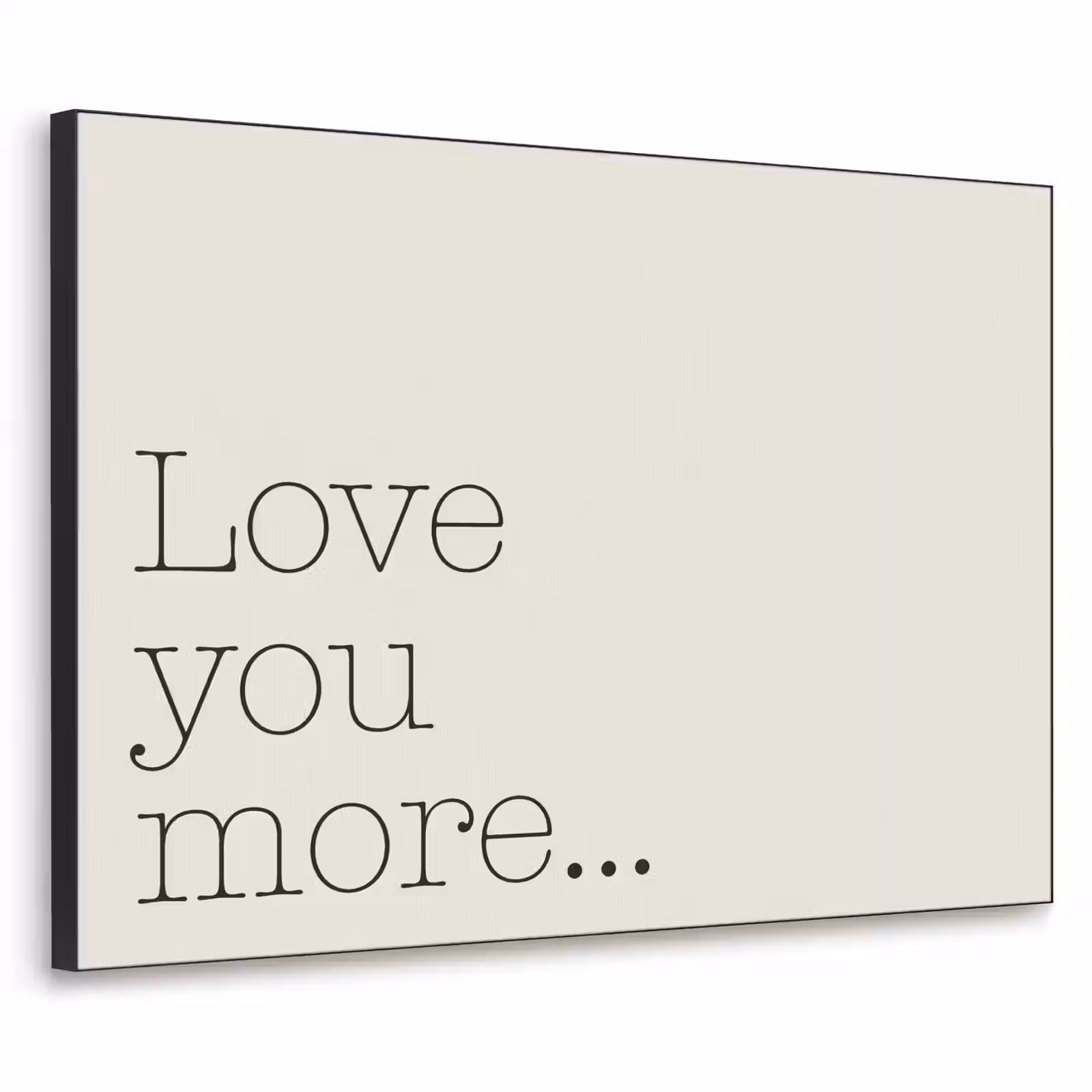 Art Frame - Minimalistisch - Love - Beige — 1