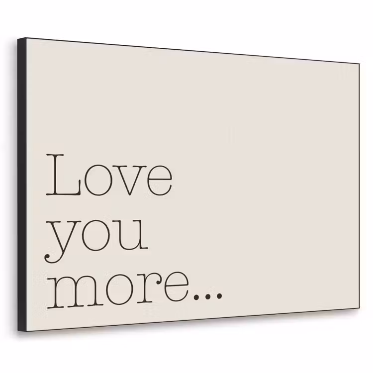 Art Frame - Minimalistisch - Love - Beige — 1