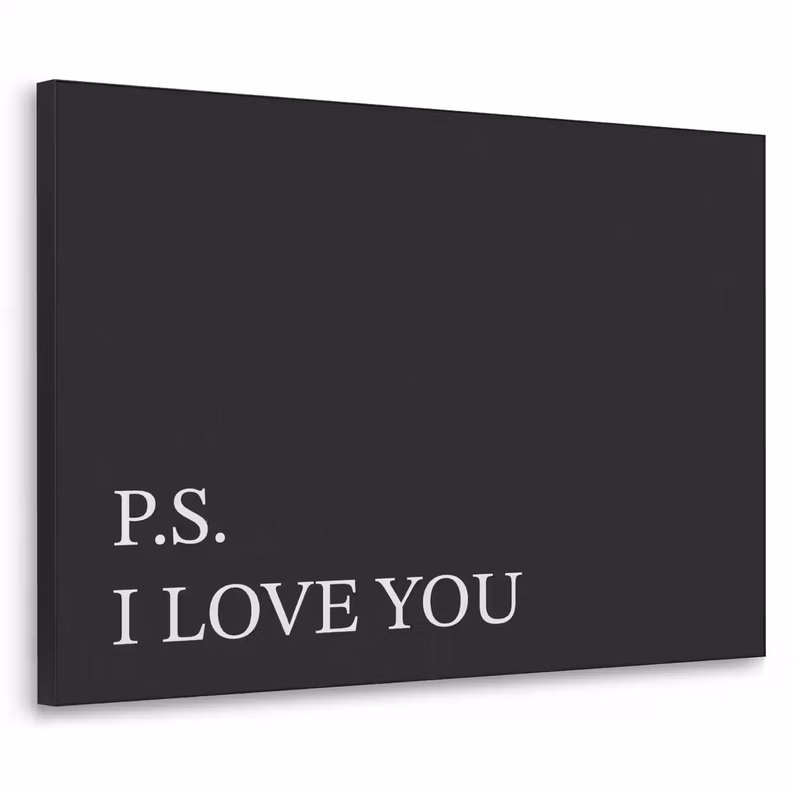 Art Frame - Zwart - Minimalistisch - Valentijn — 1