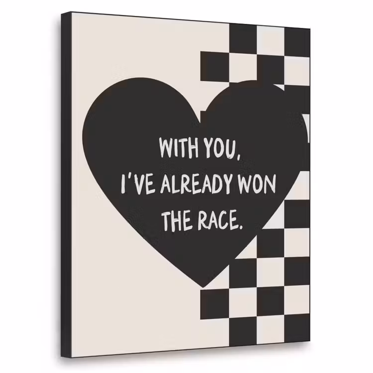 Art Frame - Liefde - Beige - Race — 1