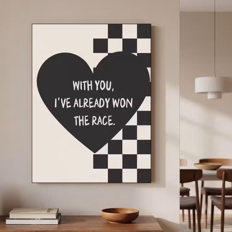 Art Frame - Liefde - Beige - Race — 6