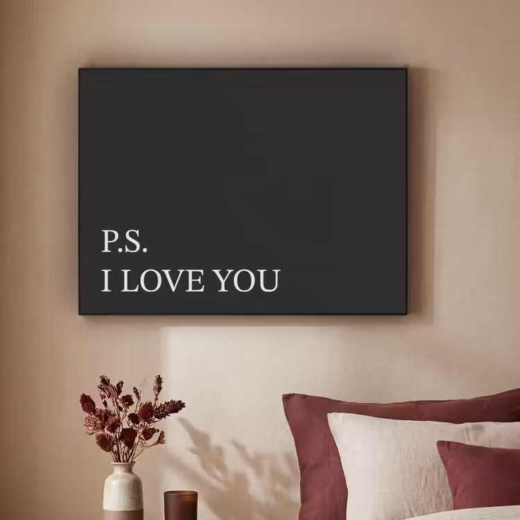 Art Frame - Zwart - Minimalistisch - Valentijn — 3