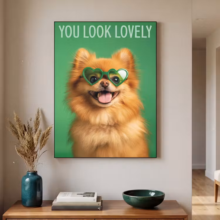 Art Frame - Hond - Zonnebril - Valentijn - Love — 4