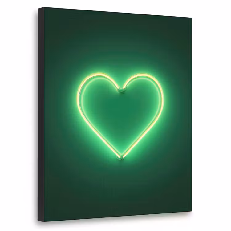 Art Frame - Neon - Groen - Licht — 1