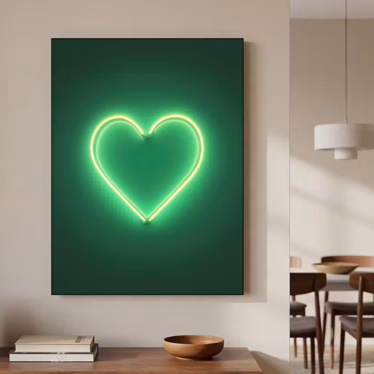 Art Frame - Neon - Groen - Licht — 7