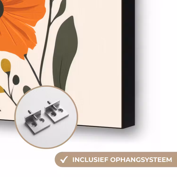 Art Frame - Veldbloemen - Stengels - Blaadjes - Groen — 8
