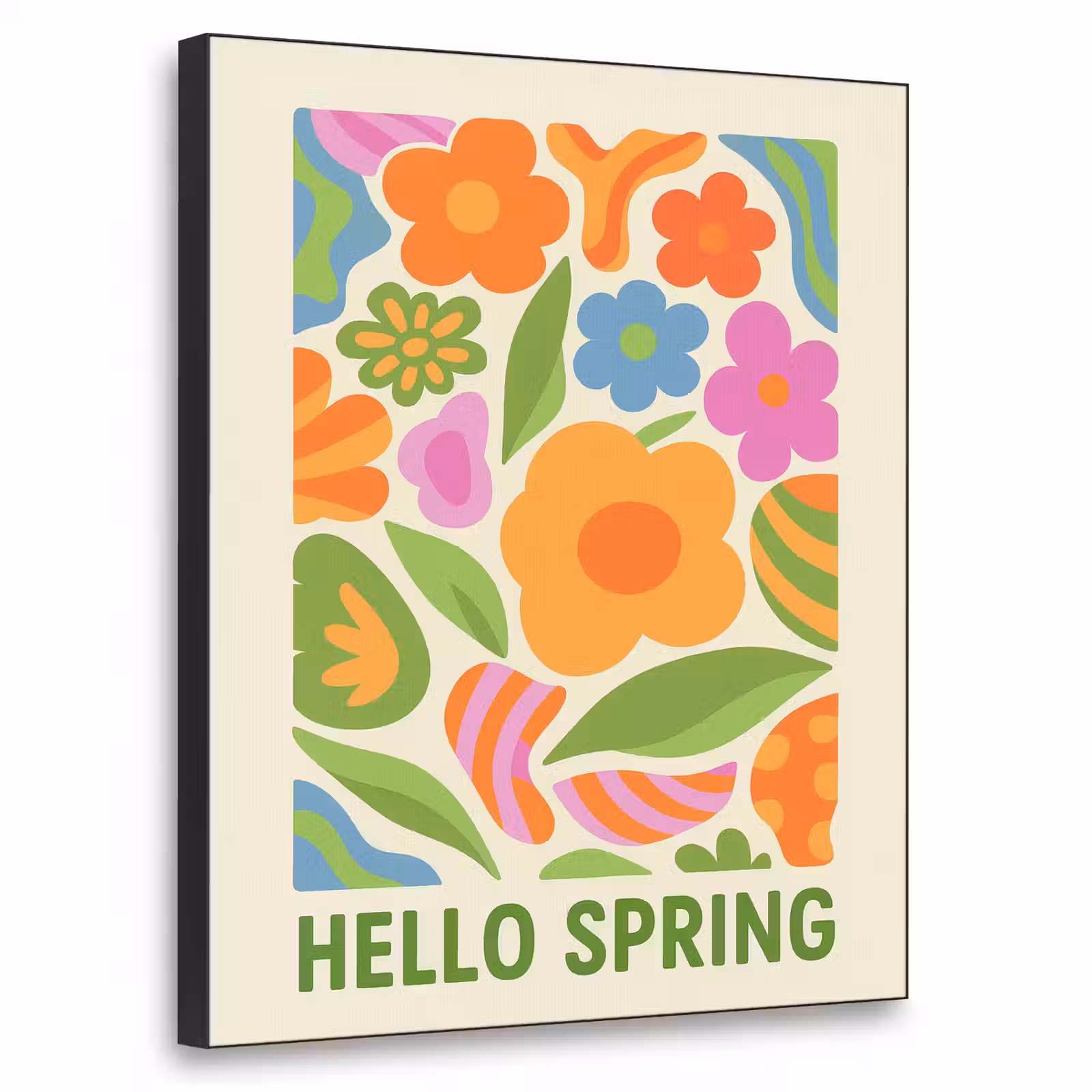 Art Frame - Illustratie - Bloemen - Quote - Kleurrijk — 1