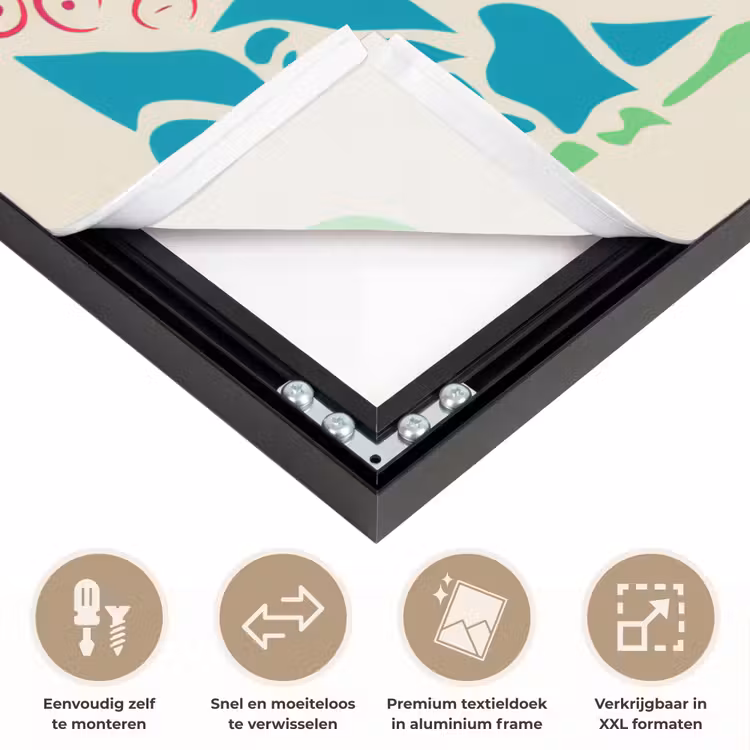 Art Frame - Kleurrijk - Abstract - Bloemen - Patronen — 5