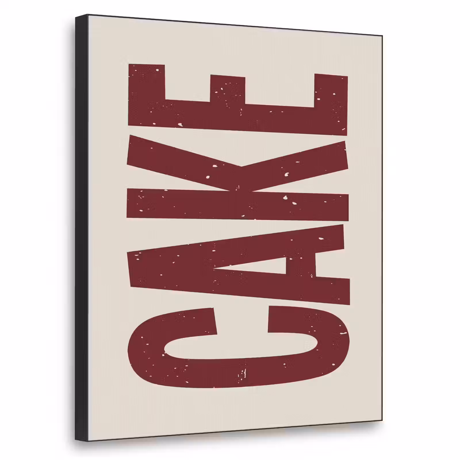 Art Frame - Red - Cake - Decoratie - Eten — 1