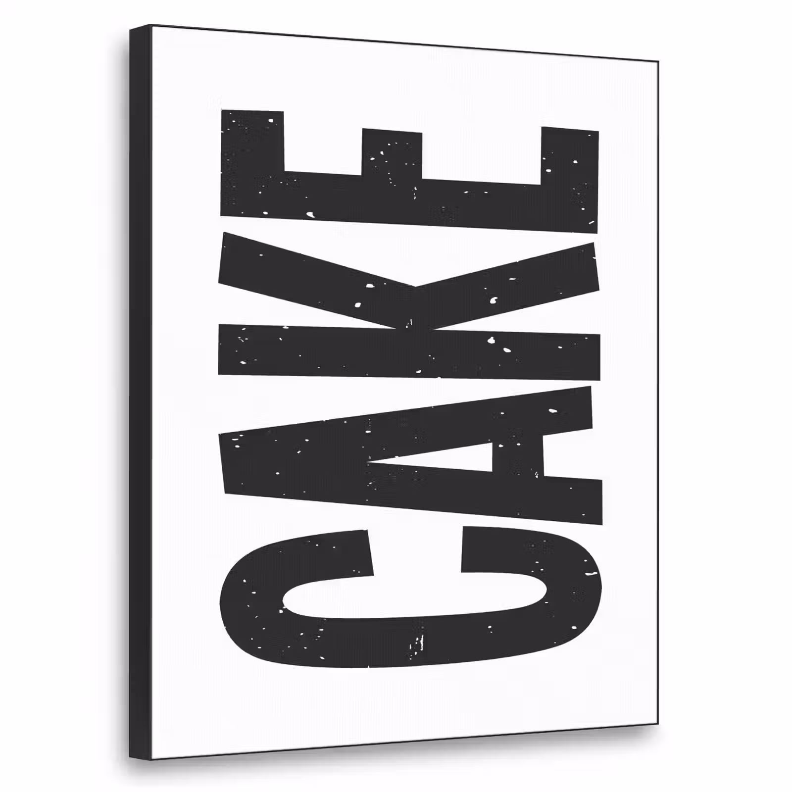 Art Frame - Zwart - Cake - Eten - Decoratie — 1