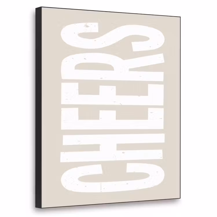 Art Frame - Cheers - Feest - Japandi - Vintage — 1